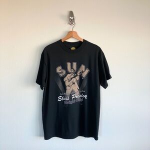 Elvis Presley Sun Records by Steady Black Tee